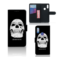 Telefoonhoesje met Naam Xiaomi Redmi 7 Skull Eyes