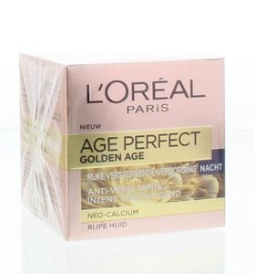 Age perfect gold age nachtcreme pioenroos