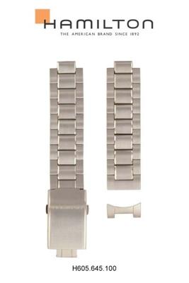 Horlogeband Hamilton H82315131 / H695645100 Staal 20mm Horlogeband Hamilton H82315131 / H695645100 Staal 20mm