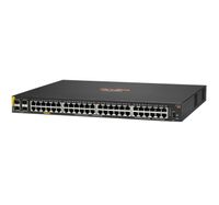 Aruba 6000 48G Class4 PoE 4SFP 370W Managed L3 Gigabit Ethernet (10/100/1000) Power over Ethernet (PoE) 1U - thumbnail