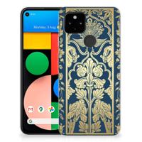 Google Pixel 4a 5G TPU Case Beige Flowers