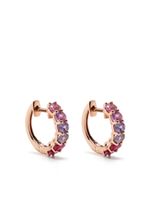 Roxanne First boucles d'oreilles Chunko en or rose 14ct