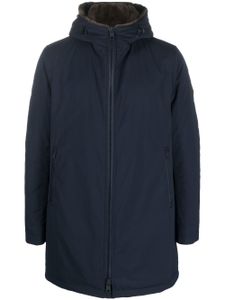 Herno parka à capuche - Bleu