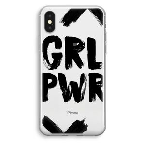 Girl Power #2: iPhone X Transparant Hoesje