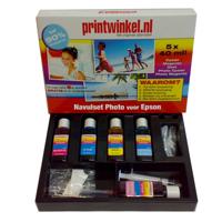 Epson Luxe navulset 5 foto kleuren (8 tot 10x navullen!)