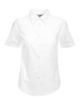 Fruit of the Loom F701 Ladies Short Sleeve Oxford Shirt - thumbnail