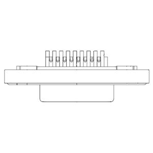 Molex 1731100100 D-sub bus 1 stuk(s)