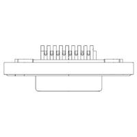 Molex 1731100100 D-sub bus 1 stuk(s) - thumbnail