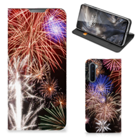 OnePlus Nord Hippe Standcase Vuurwerk