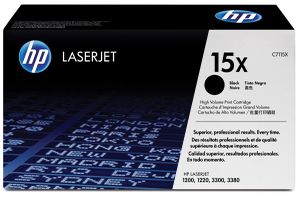 HP toner 15X, 3 500 pagina&apos;s, OEM C7115X, zwart