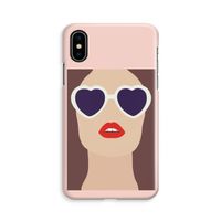 Red lips: iPhone X Volledig Geprint Hoesje - thumbnail