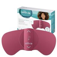 Beurer EM 50 Menstrual Relax, voor menstruatiepijn en endometriosepijn, TENS- en warmtefunctie, met oplaadbare batterij, rozerood