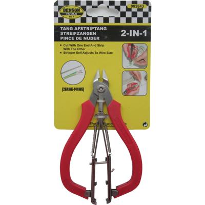 Benson Tang - Afstriptang - 2 in 1 - Rood