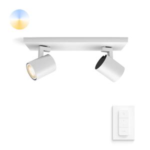 Philips Plafondspot Hue Runner - White Ambiance 2-lichts wit met schakelaar 929003045601