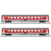 Märklin 42989 H0 set van 2 personenrijtuigen van de München-Nürnberg Express van de DB-AG - thumbnail