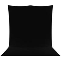 Westcott X-Drop Pro rimpelbestendige achtergrond - rijke zwarte sweep (8' x 13')