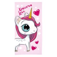 Unico Badhanddoek Unicorn Love, 70x140