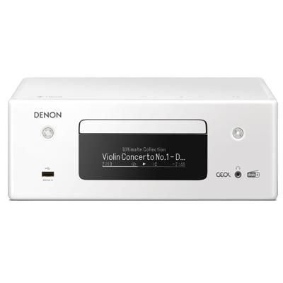 Denon RCD-N11DAB HiFi cd-speler Wit Denon RCD-N11DAB HiFi cd-speler Wit
