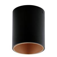 Eglo Led plafondlamp Polasso Zwart/Koper 94501 - thumbnail