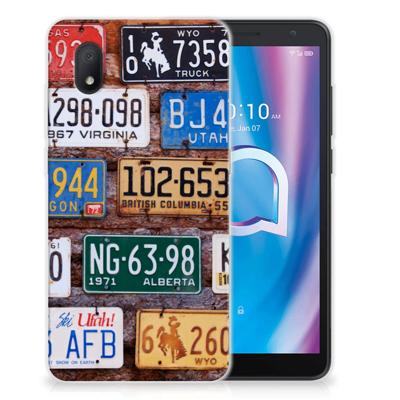 Alcatel 1B (2020) Siliconen Hoesje met foto Kentekenplaten Alcatel 1B (2020) Siliconen Hoesje met foto Kentekenplaten