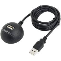 LogiLink USB-kabel USB 2.0 USB-A bus, USB-A stekker 1.50 m CU0013B - thumbnail