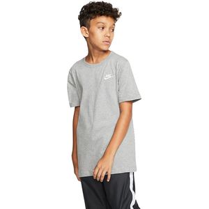 Nike Sportswear Tee Kids - Handbalkleding - Handbalshirts - Grey - maat 128-137