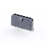 Molex 436500628 Male header, inbouw (standaard) Totaal aantal polen: 6 Rastermaat: 3.00 mm Inhoud: 1 stuk(s) Tray