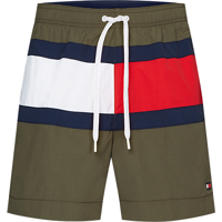 Tommy Hilfiger heren zwembroek logo - army green