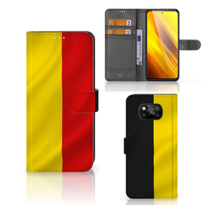 Xiaomi Poco X3 | Poco X3 Pro Bookstyle Case Belgische Vlag