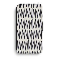 Marrakech Zigzag: iPhone XR Flip Hoesje