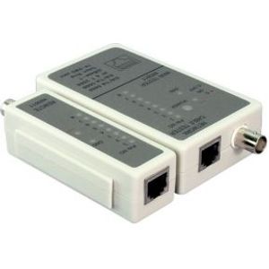 LogiLink Cable tester RJ45 en BNC