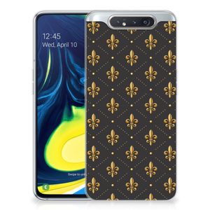 Samsung Galaxy A80 TPU bumper Franse Lelie