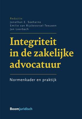 Integriteit in de zakelijke advocatuur - - ebook