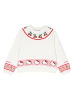 Gcds Kids x Hello Kitty sweat à imprimé graphique - Blanc