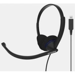 Koss CS200 USB Headset Hoofdband USB Type-A Zwart