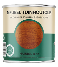 Meubel Tuinhoutolie 0.75 liter Licht bruin