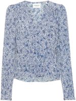 MARANT ÉTOILE blouse Eddie à imprimé abstrait - Bleu