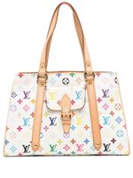 Louis Vuitton Pre-Owned x Takashi Murakami sac cabas Aurelia MM (2006) - Blanc