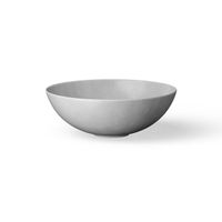 Looox Ceramic raw waskom - 40cm - rond - light grey WWK40LG - thumbnail