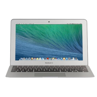 Apple MacBook Air (13 inch, 2014) - Intel Core i5 - 8GB RAM - 256GB SSD - 1x Thunderbolt 1 - Zilver - thumbnail