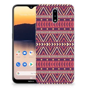 Nokia 2.3 TPU bumper Aztec Paars