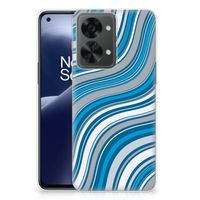 OnePlus Nord 2T TPU bumper Waves Blue - thumbnail