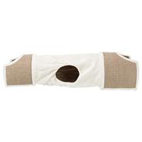 TRIXIE 43004 Krabtunnel, 110 × 30 × 38 cm, lichtGrijs/Bruin/taupe,Meerkleuren