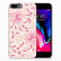 Apple iPhone 7 Plus | 8 Plus TPU Case Pink Flowers