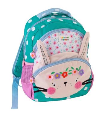 Lemon Ribbon rugzak junior 9 liter polyester groen/roze Lemon Ribbon rugzak junior 9 liter polyester groen/roze