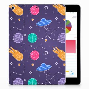 Apple iPad 9.7 2018 | 2017 Leuke Siliconen Hoes Space