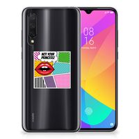 Xiaomi Mi 9 Lite Silicone Back Cover Popart Princess