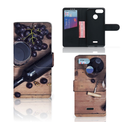 Xiaomi Redmi 6 Book Cover Wijn