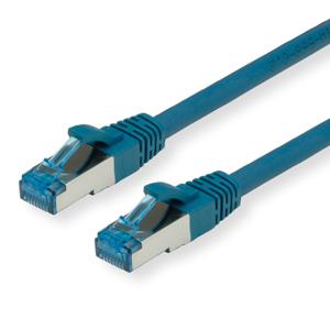 VALUE Patchkabel Kat.6A (Class EA) S/FTP (PiMF), LSOH, blauw, 2 m