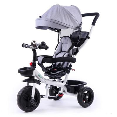 Viking Choice Kinderwagen en kinderfiets in-1 wit met blauwgrijs Viking Choice Kinderwagen en kinderfiets in-1 wit met blauwgrijs